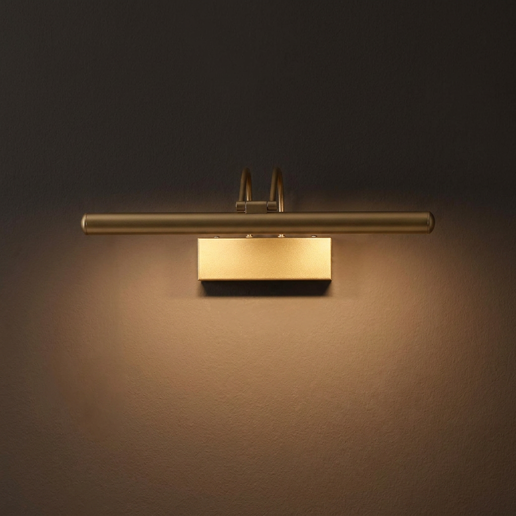 Applique murale LED Acier Composite Doré | Renoir — ambiance tamisee