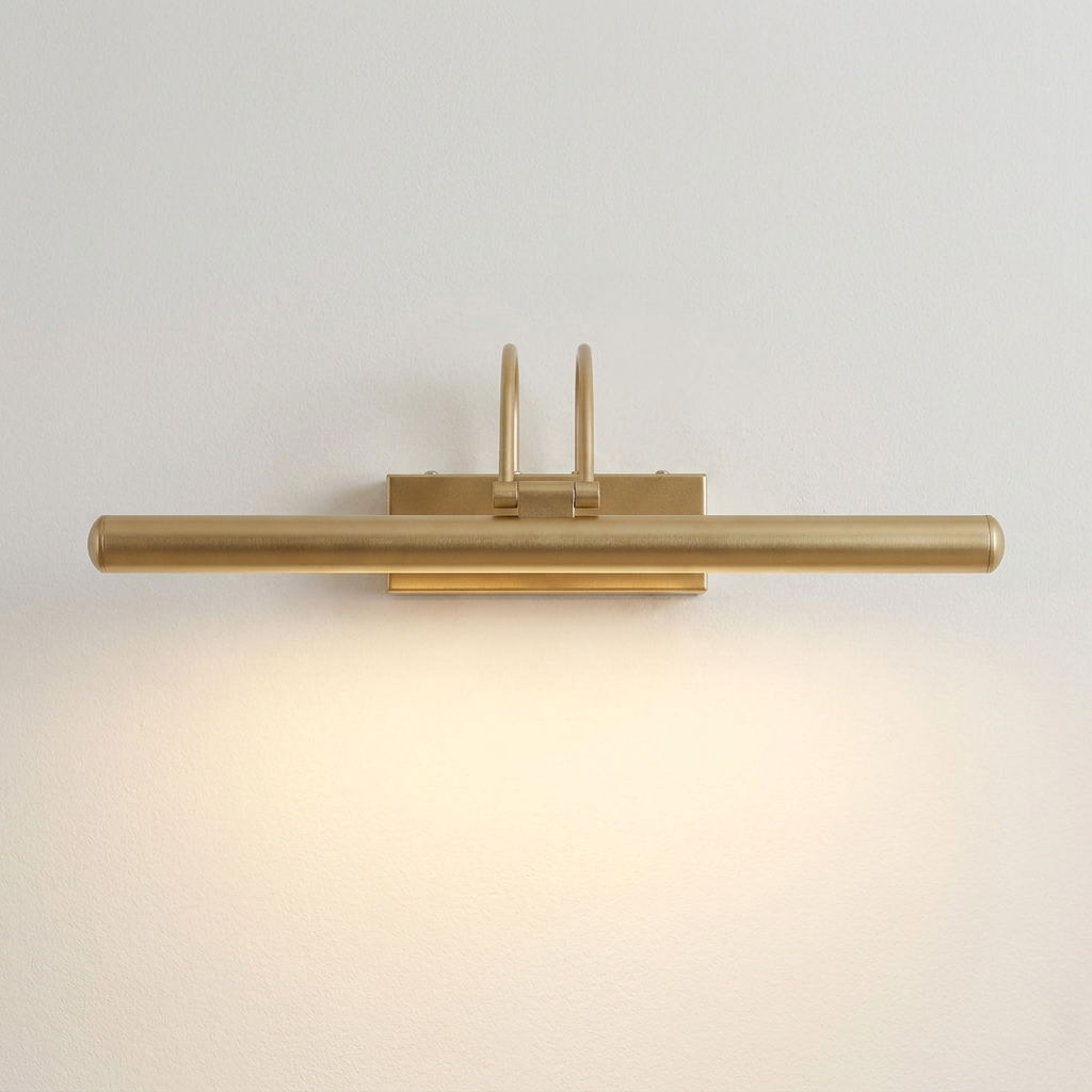 Applique murale LED Acier Composite Doré | Renoir — gros plan