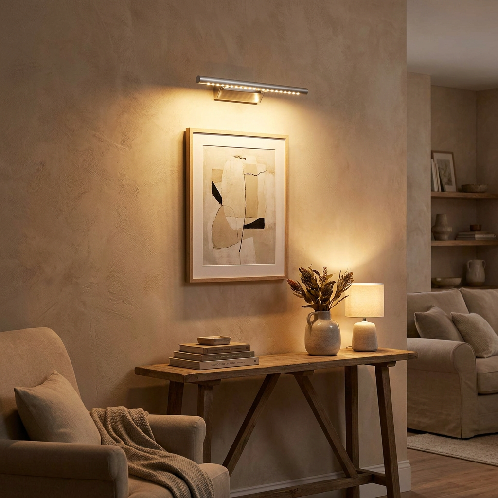 Applique murale LED Acier Satiné | Forte — vue principale