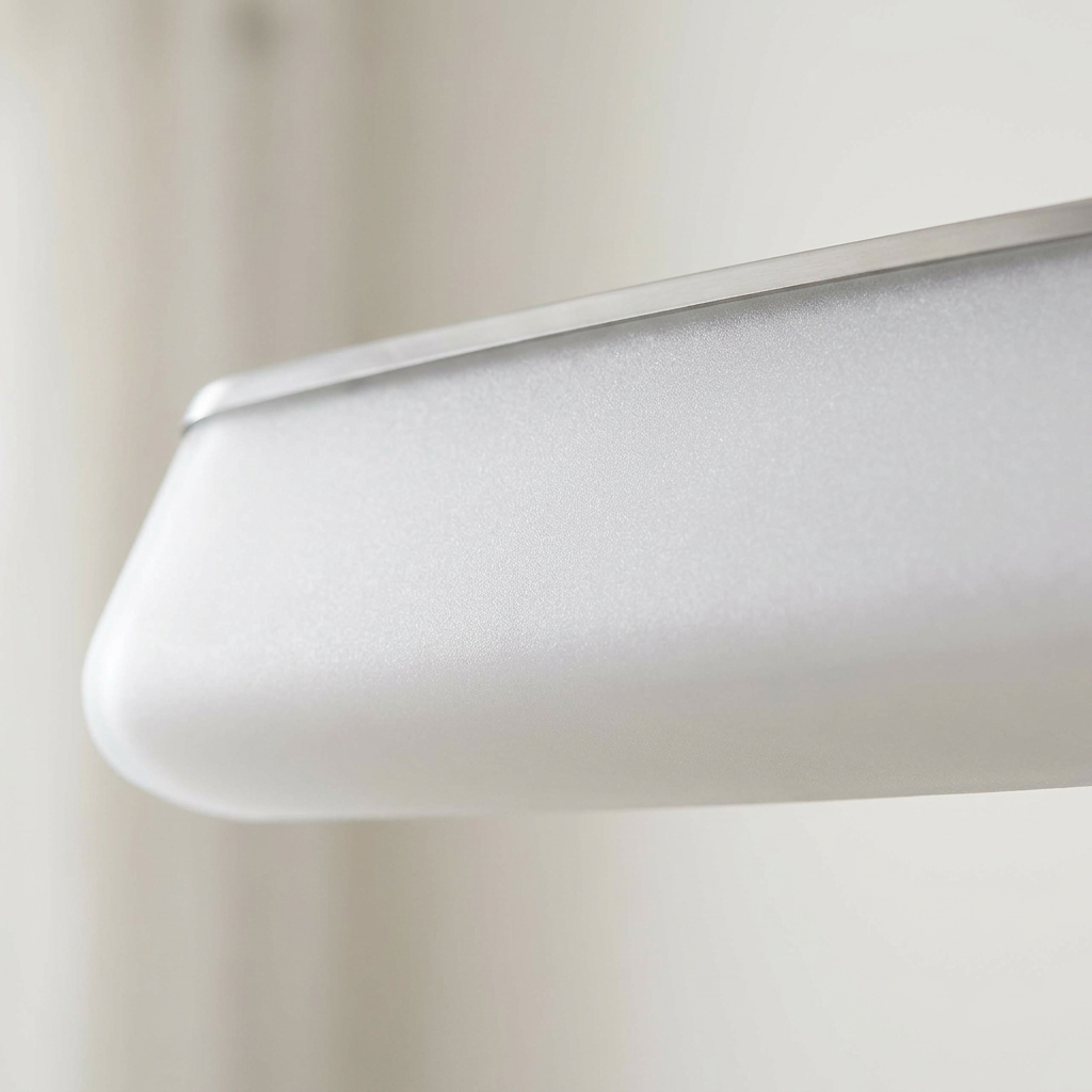 Applique murale LED Composite Blanc | Linena — detail de la matiere