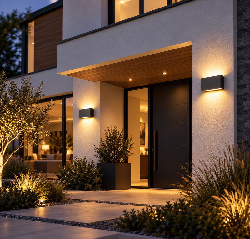 Applique murale LED minimaliste étanche