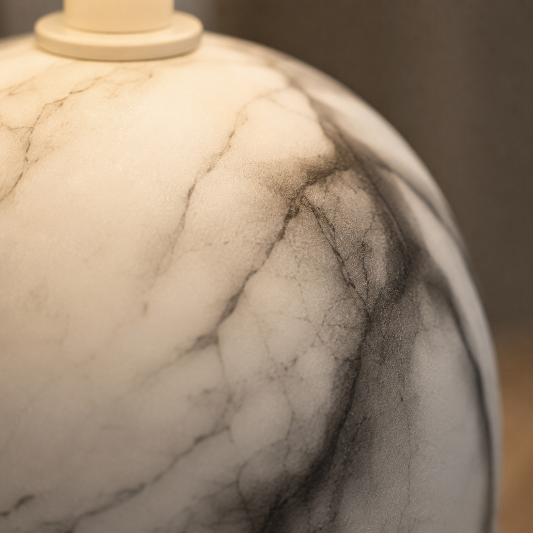 Lampe à poser Tissu Céramique E14 | Adelina