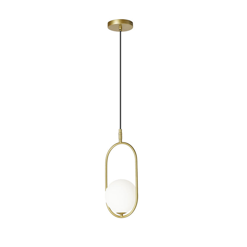 Suspension Métal Verre Laiton · Cordel · photo 10