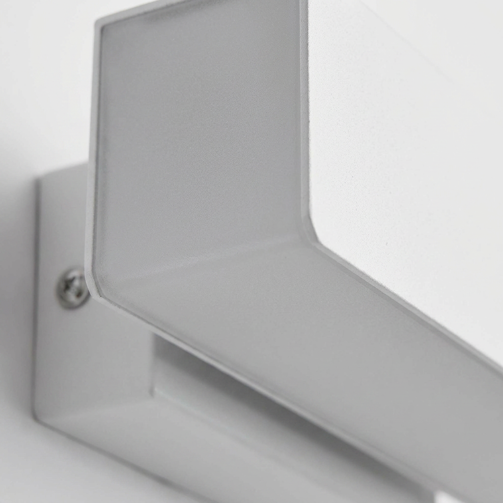 Applique murale Lander LED, gros plan matière