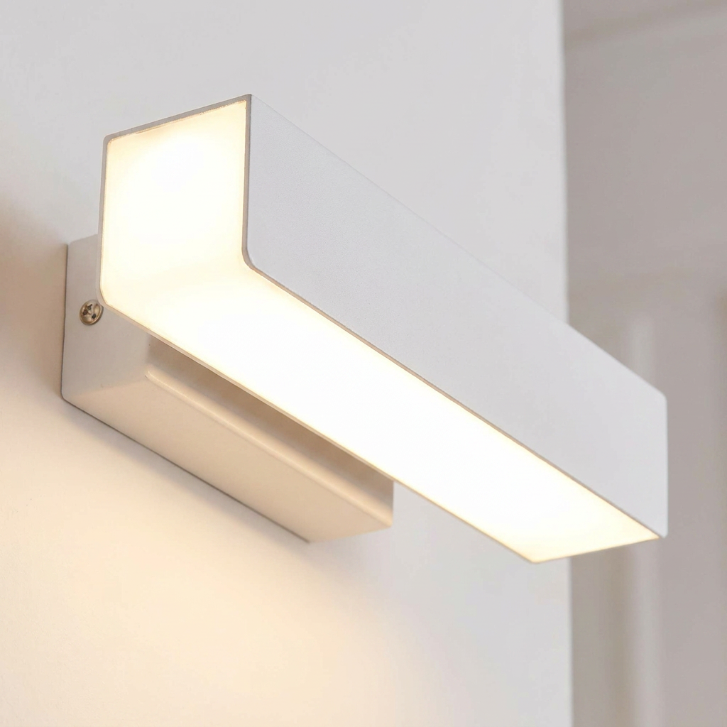 Applique murale Lander LED, gros plan lumière