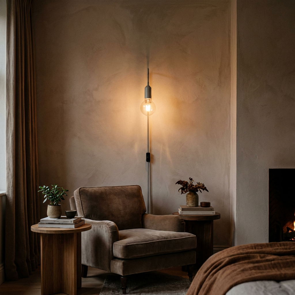 Applique murale métal gris E27 Laren — vue principale