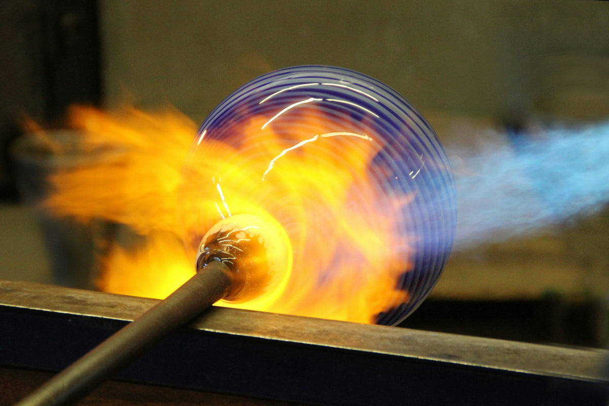 Verre travaillé à la flamme