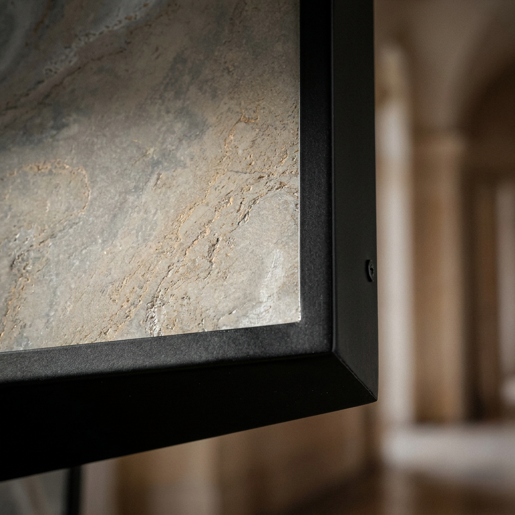 Plafonnier Design | Luxan — gros plan sur la matiere et la finition