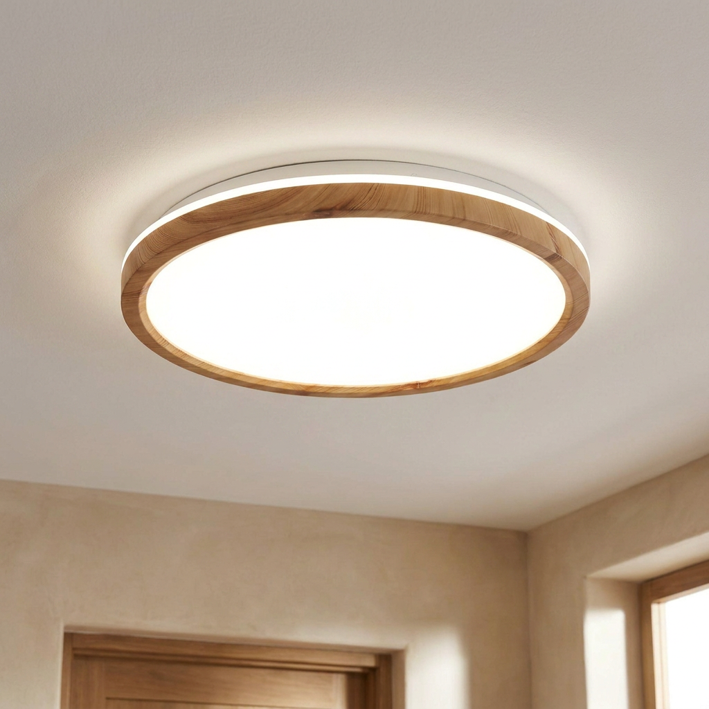 Plafonnier LED Métal | Kato — allume au plafond, halo lumineux