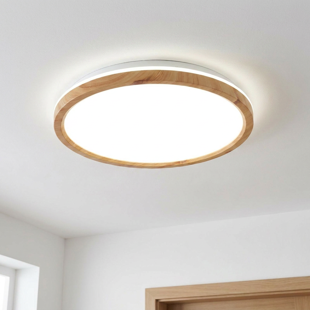 Plafonnier LED Métal | Kato — allume au plafond, halo lumineux