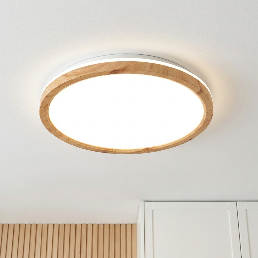 Plafonnier LED Métal | Kato — allume au plafond, halo lumineux