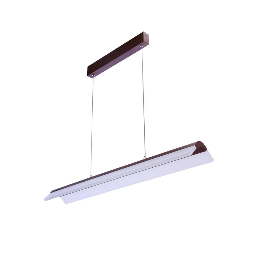Suspension LED intégré 4000K métal diffuseur opalin · Curacoa