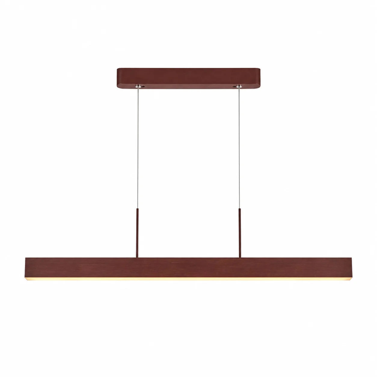 Suspension Linéaire LED Métal Bronze | Bromo