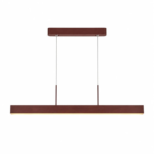 Suspension Linéaire LED Métal Bronze | Bromo